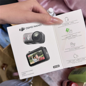 กล้องแอคชั่น D Nano 64GB มุมมองกว้าง 143 องศา กันน้ำลึก 10 เมตร ไมโครโฟนคู่ สำหรับ Vlog มีสินค้าพร้อมส่ง - Product Image 5