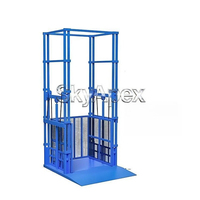 Plateforme élévatrice hydraulique fixe sur rail pour quai de chargement d'entrepôt, monte-charge personnalisable pour la manutention de marchandises