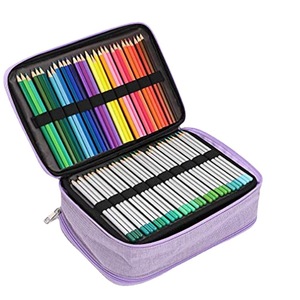 Trousse à crayons portable GF grande capacité personnalisée, 300 emplacements, 5 couches, étui à stylos, pochette à crayons, organiseur de fournitures scolaires et de <span class=keywords><strong>bureau</strong></span> pour artistes - Product Image 5