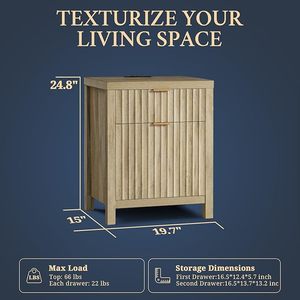 Modern minimalist bedside <b>table</b>, light luxury bedroom storage cabinet, simple household <b>small</b> shelf, bedside <b>table</b> - Product Image 4