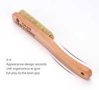 Brosse en poils de sanglier pour escalade, nettoyage de blocs d'escalade et de hangboard