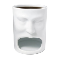 Z455 Tasse à café créative 3D en forme de biscuit, vaisselle, 200 ml, tasses à café, thé au lait, dessert, tasses en céramique de poche