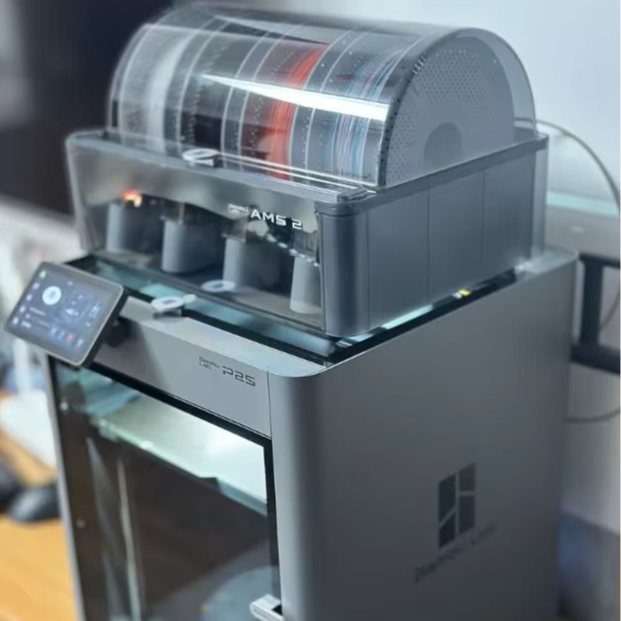 P2S Combo Industrial 3D FDM Printer High Productivity Automation 1-Year Retail Dual Auto Bed Leveling USB New Condition