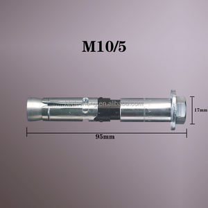 Высокое качество HSL - 3 M10/5 оцинкованный анкерный настенный штекер тяжелый анкерный болт - Product Image 2