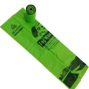Sacs en plastique pour excréments de chien biodégradables imprimés et parfumés, portables, en gros - Product Image 4