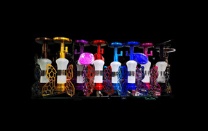 New Arrivals Frosted Aluminum Alloy Wings Butterfly Shape Hookah Shisha <strong>Bongs</strong> for <strong>Smoking</strong> - Product Image 6