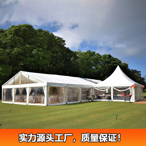 Carpa Modular de Aleación de Aluminio para 500 Personas, para Bodas, Fiestas, Exposiciones al Aire Libre, de PVC de una Sola Capa, Impermeable, para las Cuatro Estaciones, Tipo Extendido - Product Image 5