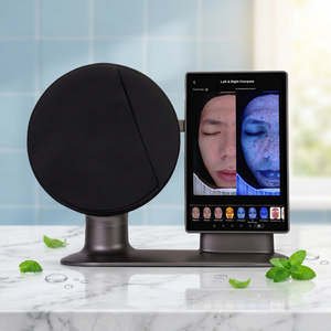 เครื่องวิเคราะห์ความงาม AI ขั้นสูง 2 in 1 พร้อมเครื่องสแกนใบหน้าและตรวจจับเส้นผมบนหนังศีรษะ สำหรับใช้ในร้านเสริมสวยและคลินิก - Product Image 1