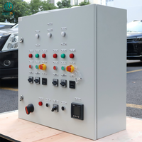 Armoire de commande de pompe à eau triphasée complète, protection IP55, boîtier d'alimentation basse tension pour usage industriel