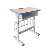 Chaises d'école en métal durable et direct d'usine Table de formation unique moderne pour utilisation en classe primaire et secondaire