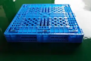 Reusable Plastic Pallet 1100x1100x150mm Heavy Duty Industrial Double-sided Grid Plastic Pallets