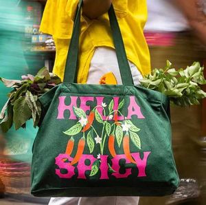 Sac fourre-tout en coton personnalisé de 22 pouces sacs d'épicerie réutilisables de couleur unie impression de logo sacs de plage adaptés au mariage - Product Image 4