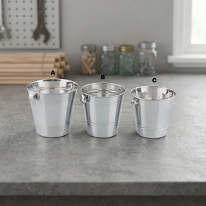 Stainless Steel Bar <b>Ice</b> <b>Bucket</b> Cooler Durable 5L Large Capacity <b>Ice</b> Storage Container American Style Floral Pattern Mayur - Product Image 2