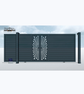 Vlla <span class=keywords><strong>privé</strong></span> personnalisé porte coulissante <span class=keywords><strong>immobilier</strong></span> <span class=keywords><strong>jardin</strong></span> clôture électrique porte - Product Image 5