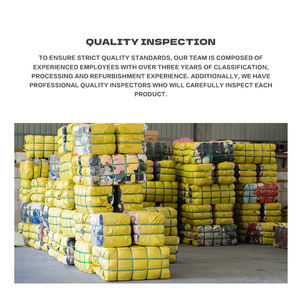 SH06 Vêtements d'été vintage d'occasion pour hommes, mélange de chemises décontractées, t-shirts, jeans en denim, pantalons cargo pour boutique - Product Image 6