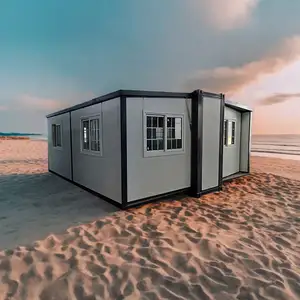40fl Mobile Easy Assembly And Disassembly Pre Fabricated 2 Bedroom Prefab Container Homes Hotel For Sale