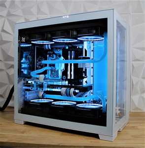 Boîtier PC Gaming Full Tower Lian Li O11D <span class=keywords><strong>EVO</strong></span> RGB avec double bande lumineuse ARGB, rangée de refroidissement 420 au dessus et 10 positions de ventilateurs - Product Image 5