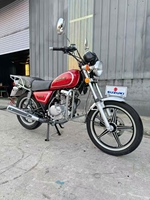 Motocicleta Suzuki GN125 de 125cc, Refrigerada por Aire, Bajo Consumo de Combustible, Motocicleta Urbana Resistente para Viajes Diarios de Adultos