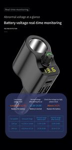 Multifunctional 2 <b>USB</b> Type c Port Car Radio Blue Tooth <b>MP3</b> Music <b>Player</b> Wireless Receiver Handsfree Call FM Transmitter - Product Image 3