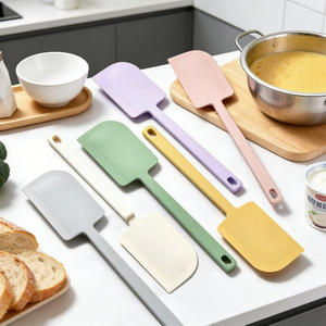 Silicone Spatula Set 6 Pieces Food Grade Oven <b>Safe</b> Baking Kitchen <b>Tool</b> - Product Image 2