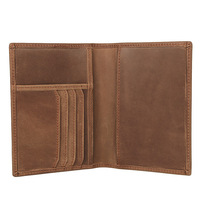 Porte-passeport de voyage en cuir véritable, portefeuille anti-RFID, fabricant en gros, sac de documents, porte-billets, housse de protection