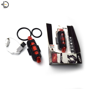 Bike Tail <strong>Light</strong> Waterproof Riding Rear Led <strong>USB</strong> <strong>Rechargeable</strong> Mountain Bike Cycling <strong>Light</strong> Tail-lamp Bicycle <strong>Light</strong> - Product Image 4