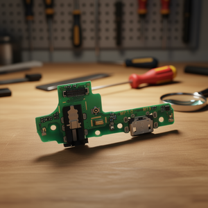 Carte auxiliaire avec connecteur de charge et port USB pour Samsung Galaxy A10S A107 M15 - Product Image 3