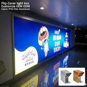 Pantalla LED para Publicidad Exterior Pangui, Caja <span class=keywords><strong>de</strong></span> Luz Abrible con Estructura <span class=keywords><strong>de</strong></span> Aleación <span class=keywords><strong>de</strong></span> Aluminio, Caja <span class=keywords><strong>de</strong></span> Luz Publicitaria LED Retroiluminada - Product Image 1