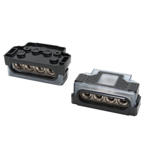 2进4出0ga 4ga铜镀锡压接端子接地分配器块汽车放大器分离器 - Product Image 6