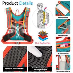 <span class=keywords><strong>Mochila</strong></span> de Hidratación para Deportes al Aire Libre, Escalada, Ciclismo, Viajes, con Logotipo Personalizado, Impermeable, de Poliéster, para <span class=keywords><strong>Senderismo</strong></span> - Product Image 4