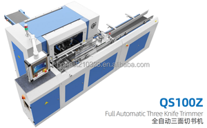 Guillotina Industrial para Cortar Papel, Máquina de Corte de Papel con Tres Cuchillas para Tres Lados, Máquina para Cortar Cuadernos <span class=keywords><strong>A4</strong></span> - Product Image 3