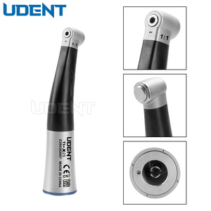 Pieza de mano dental contra-ángulo eléctrica 1:1 de baja velocidad con botón pulsador y spray de agua interno UDENT UD-TI-X25B, Certificado CE Clase <span class=keywords><strong>II</strong></span>, 1 año de garantía - Product Image 4