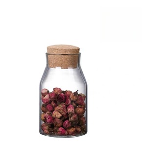 Hộ Gia Đình Thủy Tinh Borosilicate Lưu Trữ Jar Keo Nắp Trà Cà Phê Đậu Lưu Trữ Chai Kín Nút Chai Cho Các Bên Gia Vị <span class=keywords><strong>Container</strong></span> - Product Image 3