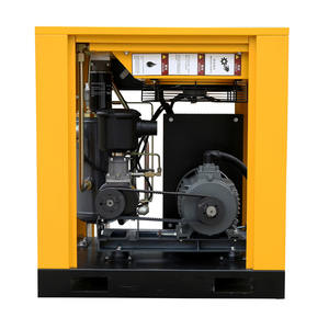เครื่องอัดอากาศแบบสกรูสายพาน10bar 8bar 15KW 5.5KW 4KW ขนาดเล็ก - Product Image 6