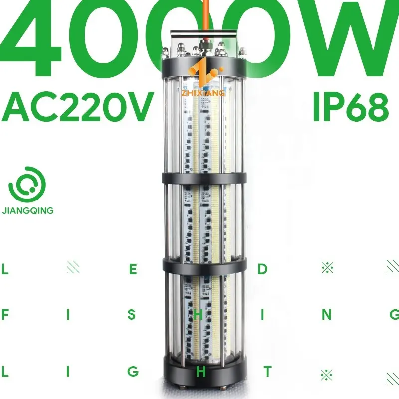 4000w grünes LED-Angell icht Unterwasser boot, das Fische in hoher Helligkeit des Ozeans fängt