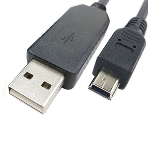 สายเคเบิลแบบ T Shape Mini USB Type B 5P <span class=keywords><strong>RS232</strong></span> Serial พร้อมฉนวน PVC ตัวนำทองแดงแท้ สำหรับคอนโซลสวิตช์ ZXR10 5250 5650 5950 - Product Image 1