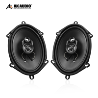 Haut-parleur de voiture AK-R570, prix compétitif d'usine et haute qualité, haut-parleur coaxial 2 voies 5x7 pouces, son complet, audio de qualité