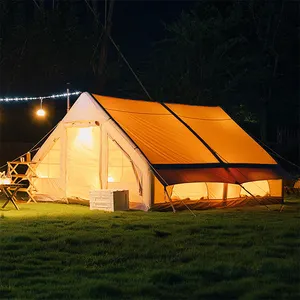 Vente directe d'usine résistant à l'eau UV grand espace portable Camping en plein air tente gonflable