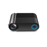 Mini vidéoprojecteur LCD portable 720P BT 5.1 Home cinéma 1500 lumens Projecteur holographique Téléphone portable (fonction de projection en miroir 5G)