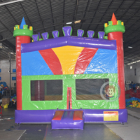 Château gonflable miniature de qualité commerciale en PVC, jouets gonflables