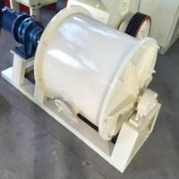 Broyeur à billes léger pour l'extraction d'or, machine de broyage humide à petite échelle avec rouleaux en caoutchouc