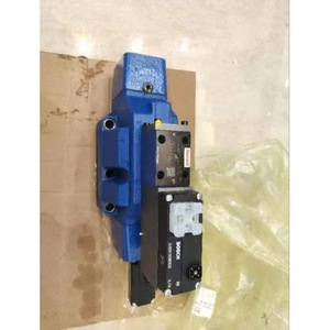 Vanne directionnelle à solénoïde Rexroth 4WE6HB62/EG24N9K4 en fonte bleue, vanne de commande hydraulique - Product Image 4