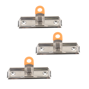 Toptan ofis kırtasiye kurulu klipleri ile kanca düz Metal panoya klip Bulldog klip ile kalemlik demir parça kelepçe - Product Image 2