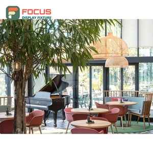 High Capacity Cafe Service Counter Tempered Glass Panel Barista Service Zone Commercial Cafe Counter - Product Image 3