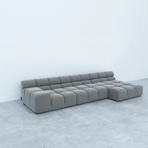 Fabric corner shape sofa supplier Guangdong/ 3 seater sofa manufacturer tufty time modular corner sofa