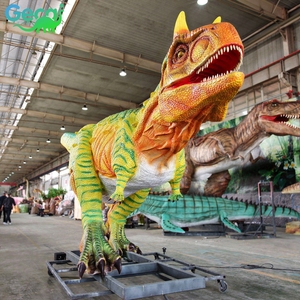 Usine de modèles de dinosaures animatroniques de Zigong, modèle de Carnotaurus grandeur nature pour musée - Product Image 3