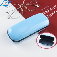 Étui en plastique pour lunettes de luxe étui à lunettes de sublimation portable en cuir étuis à lunettes en pu