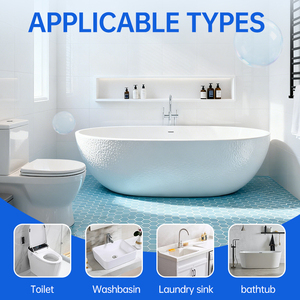 Fabrika Kalitesi Tuvalet Temizleme Efervesan Tabletleri Güçlü Şiddetli Tuvalet Lekeleri Çıkarır - Product Image 6