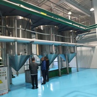 Équipement de raffinage d'huile végétale Luoyu, nouveau, Henan, usine d'huile comestible, machine de dégommage, de décoloration et de désodorisation, huile brute 3000L/H