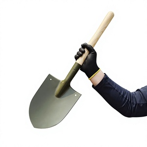 Bêche en acier <span class=keywords><strong>au</strong></span> manganèse, houe multifonctionnelle pour l'extérieur, pour la plantation de fleurs, l'entretien des jardins potagers, la pêche, le défrichement des terres et autres usages - Product Image 1